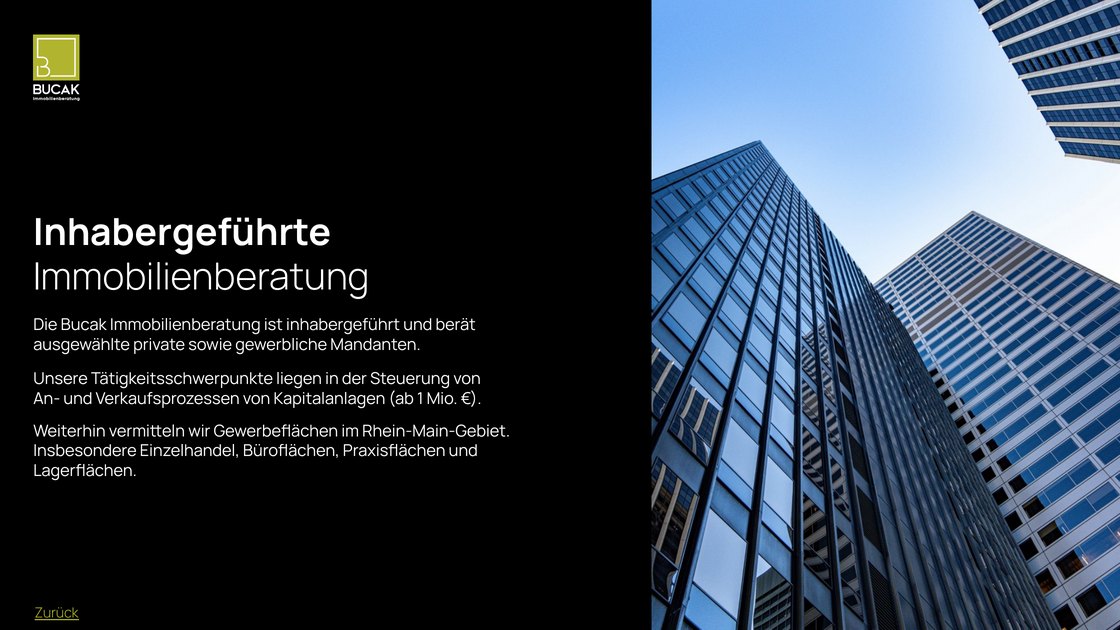 Owner-managed property consultancy – focus areas and clients