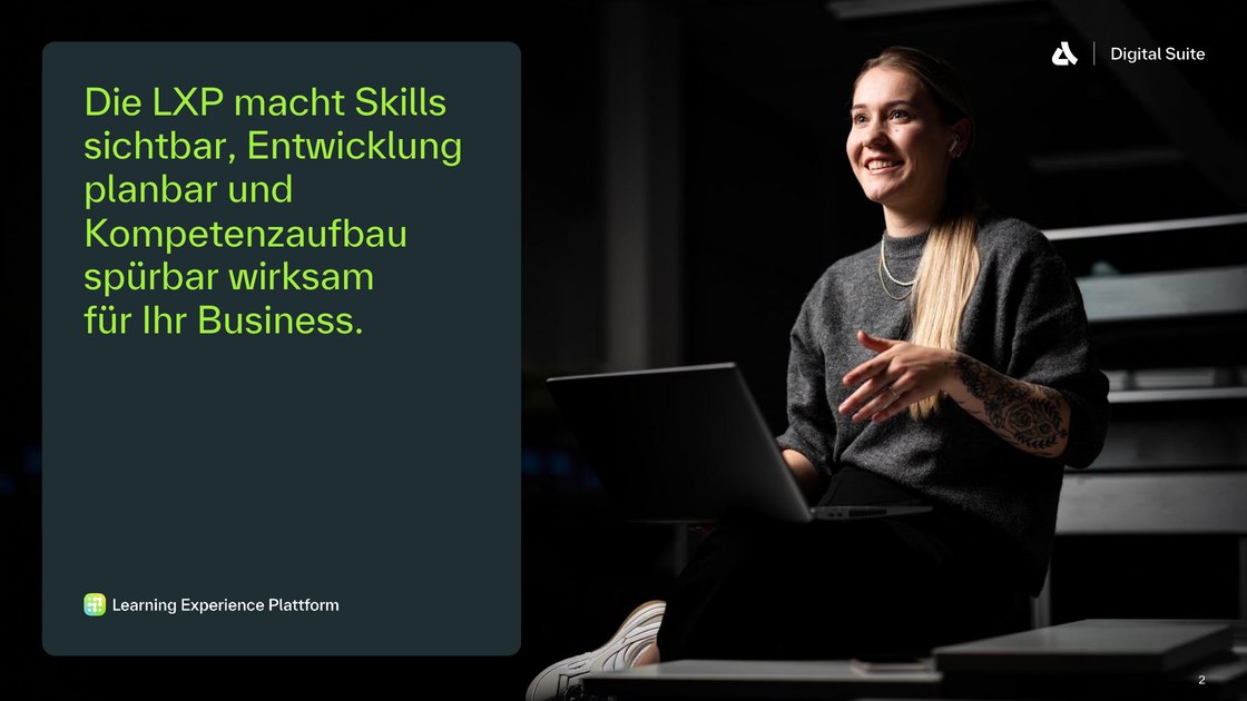 Die LXP macht Skills sichtbar, Entwicklung planbar und Kompetenzaufbau wirksam