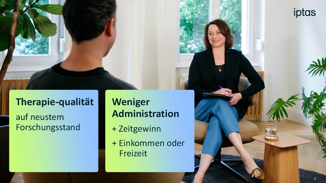 Therapy quality at the latest research level with less administration