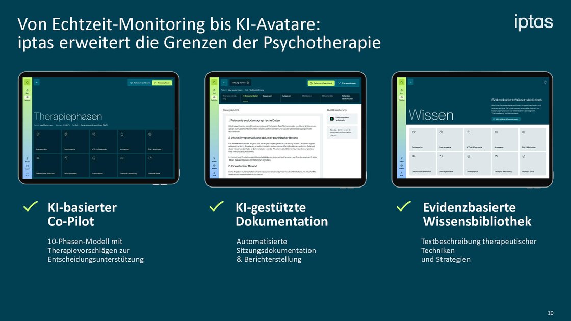 From real-time monitoring to AI avatars: three functional areas